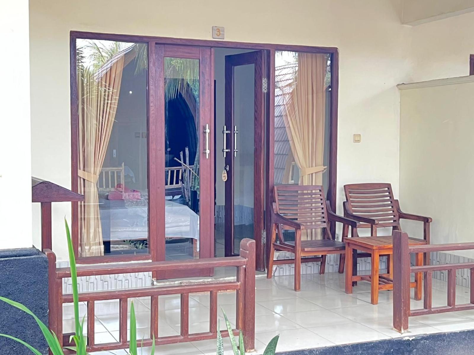 Bias Bungalows Gili Air Bagian luar foto