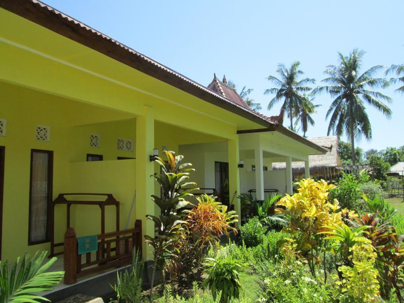 Bias Bungalows Gili Air Bagian luar foto